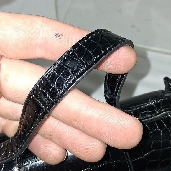 ALDO CROCODILE EMBOSSED CROSSBODY BAG FTL-05-046 - Picture 6 of 7